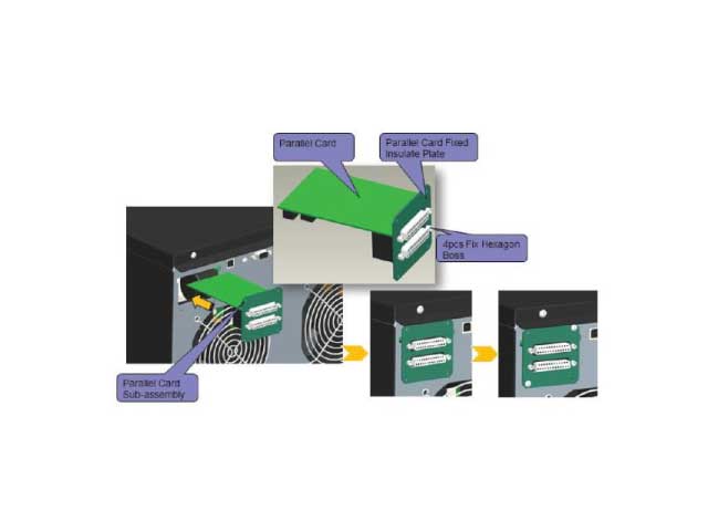 PLACA DE PARALELO 9E EATON 6-10 Y 20 KVA 744-A2811-00P      