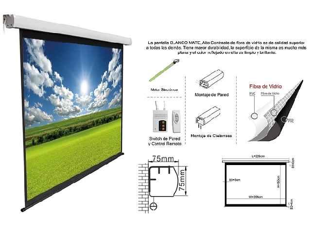 PANTALLA DE PROYECCION INTELAID 150