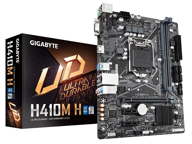 MOTHERBOARD GIGABYTE S1200 10th GEN H410M H                 